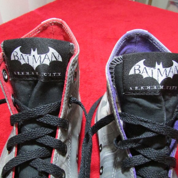 Converse Harley Quinn Joker Mad Love Chuck Taylor All Star Sneakers High Top - Picture 6 of 12